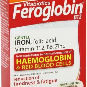 فيروجلوبين | أفضل حبوب لعلاج فقر الدم | 30 كبسول