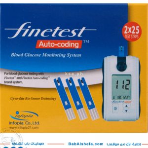 finetest autocding جهاز قياس سكر