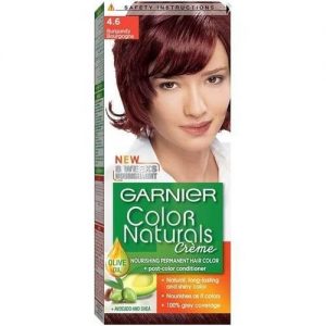 غارنيه صبغة شعر كولور ناتشرالز كريم - 4.6 أحمر برغندي